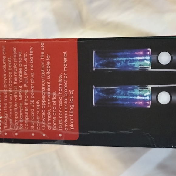 Dancing Water Speakers - Black - Picture 4 of 6